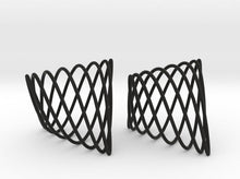 Load image into Gallery viewer, Tetrahedral Cage Earrings (Nylon)
