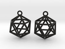 Load image into Gallery viewer, Icosahedron Earrings (Nylon)
