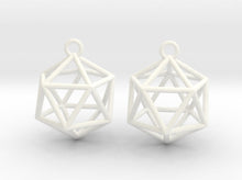 Load image into Gallery viewer, Icosahedron Earrings (Nylon)
