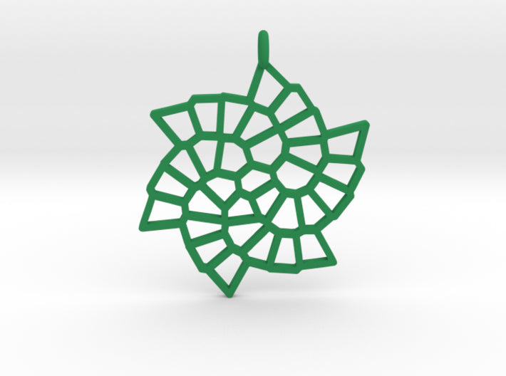 Fibonacci Snowflake Pendant (Nylon) – Hanusa Design
