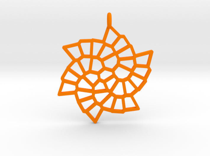 Fibonacci Snowflake Pendant (Nylon) – Hanusa Design