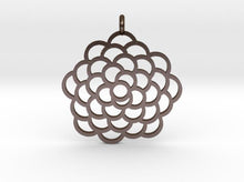 Load image into Gallery viewer, Fibonacci Pinecone Pendant (Steel) - Hanusa Design
