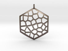 Load image into Gallery viewer, Honeycomb Pendant (Steel) - Hanusa Design
