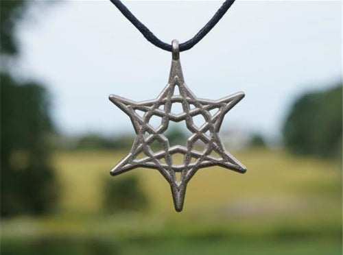 Hex Star Pendant (Steel) - Hanusa Design